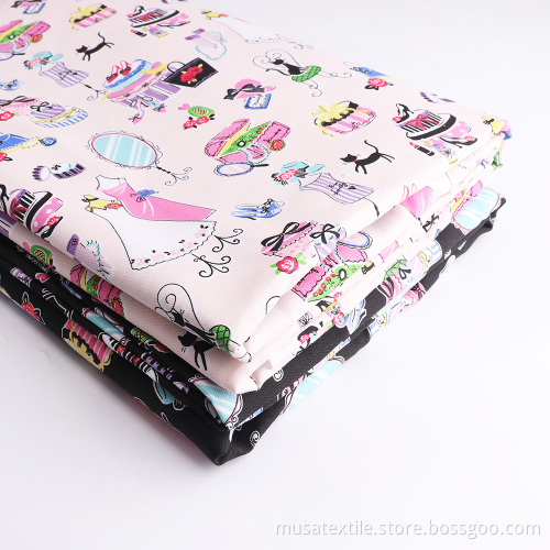 Wholesale 100% Cotton Woven Poplin Fabric for T-shirt